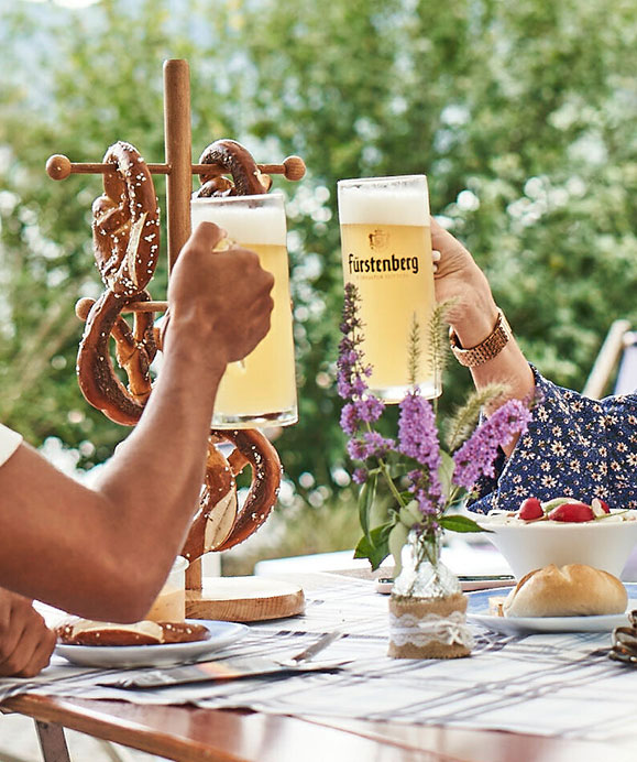 UFER 22 | Biergarten am Bodensee Speisen und Getränke, Bier & Radler